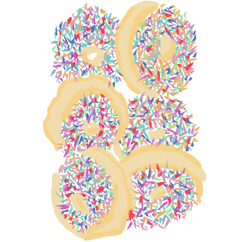 Donut Sticker