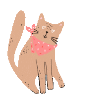 ohdoodledoo love cat kisses bubbles Sticker