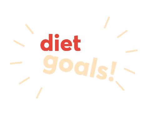 Diet Goals Sticker by Equalution