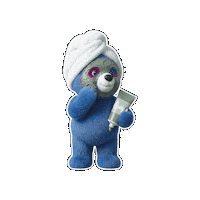 Blue Bear Love Sticker by Caddy's
