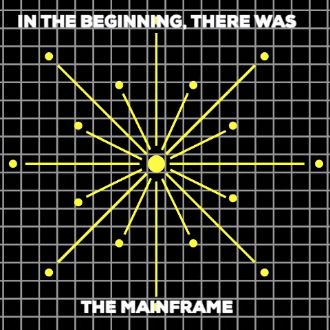 aliciamcfadden giphygifmaker mainframe centralised GIF