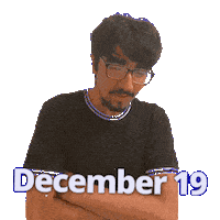December Dec 19 Sticker