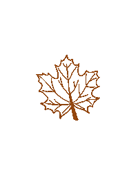 jessicatuttledesigns fall orange autumn leaf Sticker