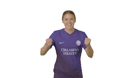 Orlando Pride Sport Sticker by National Women's Soccer League