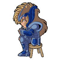 AlbioreCaballeroArgentino argentina chibi sd silver Sticker