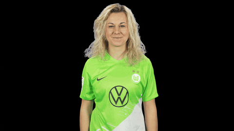 Happy Goal GIF by VfL Wolfsburg