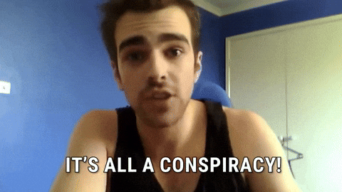 Angry Cover Up GIF