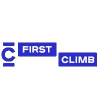 CLMBR_Official clmbr first climb Sticker