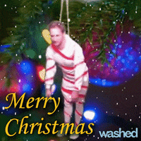 Merry Christmas GIF by Washed Media