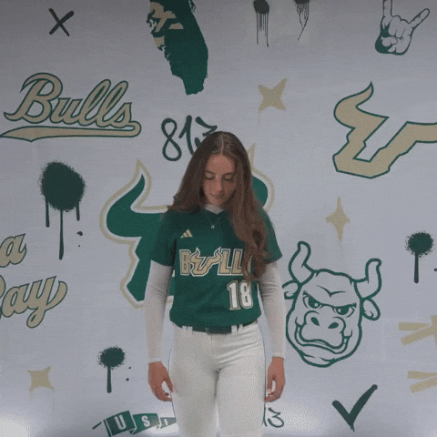 South Florida Horns Up GIF by USF Athletics