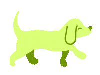 Happy Dog Sticker by Marie-Lulu