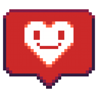 Instagram Love Sticker by Pixelnacho