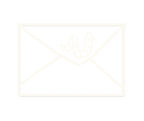 Illustration Mail Sticker