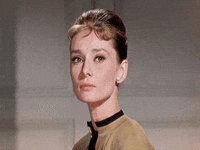 Sad Audrey Hepburn GIF by O&O, Inc