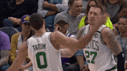 Regular Season Hug GIF by NBA