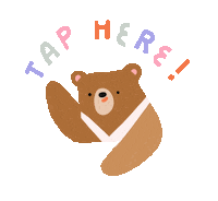 teabear_in new new post tap here teabear Sticker