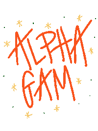 Sorority Alpha Gamma Delta Sticker