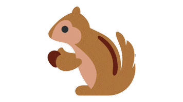 emojivid animals emoji emojivid chipmunk Sticker