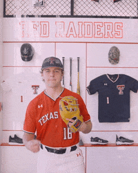 Landon Stripling GIF by Texas Tech Baseball