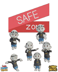 Safe Zone Home Sticker by Zhot Music