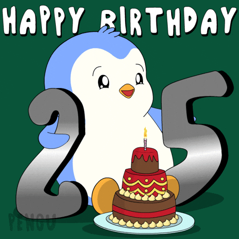 Happy Birthday Party GIF by Pudgy Penguins