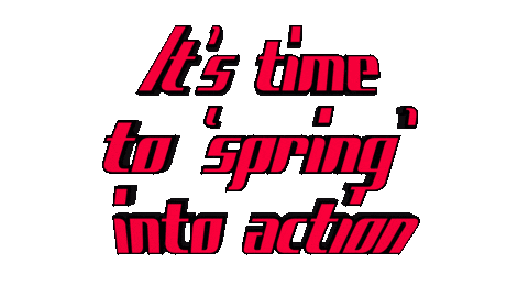 Spring Sticker by OpticalArtInc.