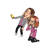 Girl Friends Sticker by Giada Genzo