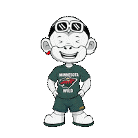 Minnesota Wild Sticker by Zhot Shop