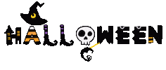 Halloween Skull Sticker
