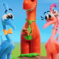 Just Married Love GIF by Claynosaurz