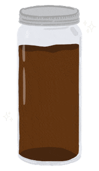 Iced Coffee Cold Brew Sticker by Organically Becca