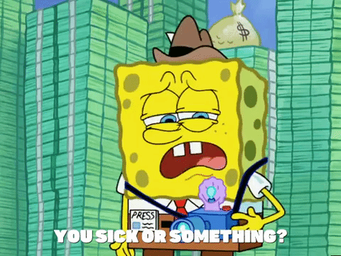 Sick Season 6 GIF by SpongeBob SquarePants