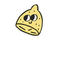 TedHJones lemon pancakes squeeze pancake day Sticker