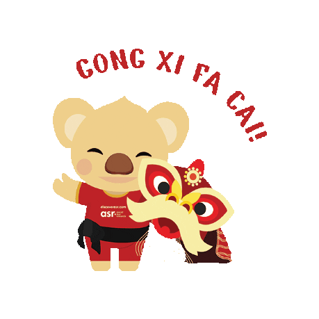 Happy Gongxifacai Sticker by Discover ASR