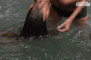 survivorau hot sexy hair survivor GIF