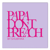 papadontpreach logo fashion pink couture GIF