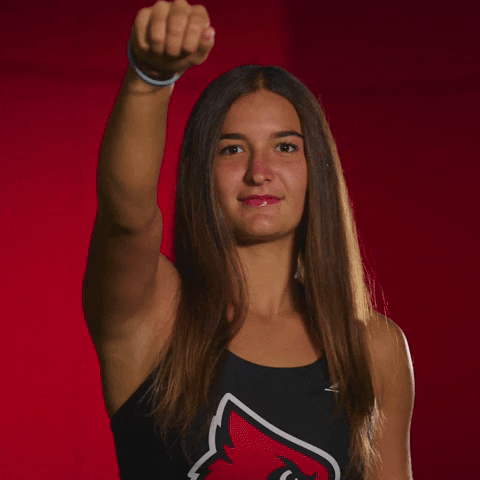 College Sports Sport GIF by Louisville Cardinals