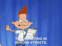 hey arnold nicksplat GIF