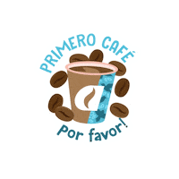 alliancevending cafe wake up buenos dias manana Sticker