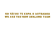 New Zealand Olympic Goldie Sticker by The NZ Team