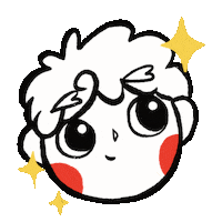 misujuju smile star sparkle shine Sticker