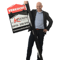 KuenenMakelaardij makelaar bas verkocht varsseveld Sticker