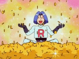 make it rain money GIF