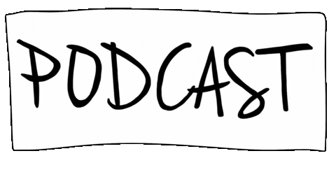 Podcast New Episode Sticker by Nadine Chaignat