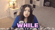 Girl Smoking GIF