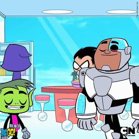 Fall Over Teen Titans GIF by DC