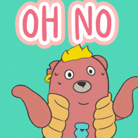 Oh No Omg GIF by Party Icons
