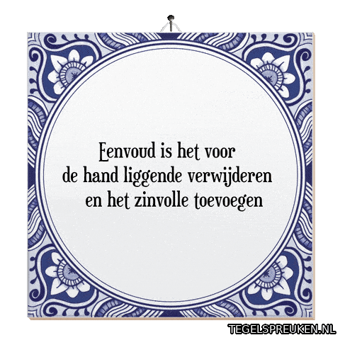 Focus Nl Sticker by Tegelspreuken.nl