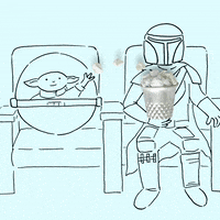 Star Wars Popcorn GIF by cintascotch
