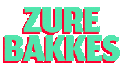 zurebakkes blijebakkes Sticker by Black Dogs